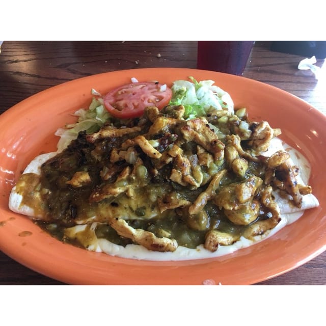 Burrito Verde.