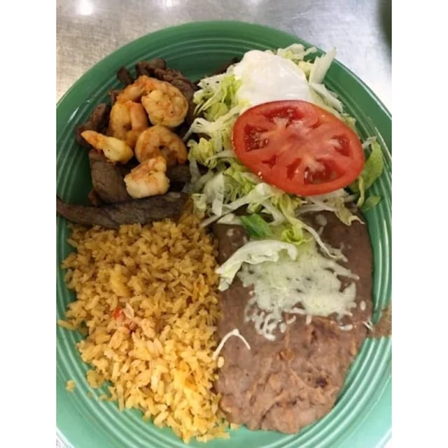 Steak & Shrimp.