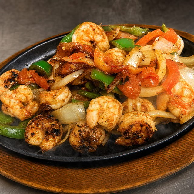 Shrimp Fajitas.