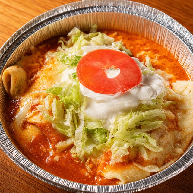 Enchiladas Supremas.