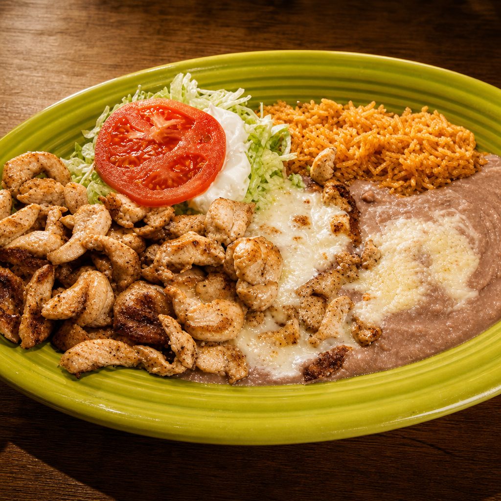 Chicken & Shrimp.