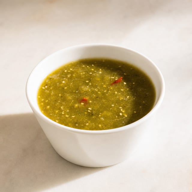 Tomatillo Salsa.
