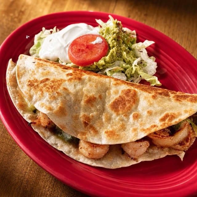 Shrimp Fajita Quesadilla.